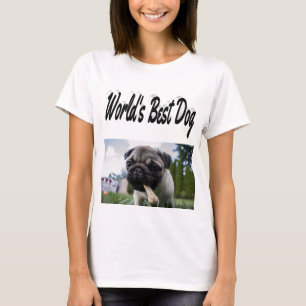 T-shirt Meilleure photo de chien 