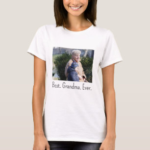 T-shirt Meilleure Photo de Famille de Grand-Père