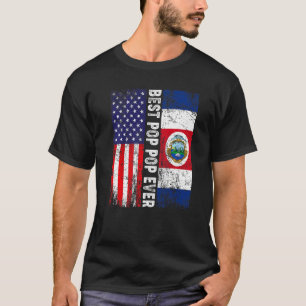 T-shirt Meilleure Pop Pop Ever Fête des pères Costa Rica U