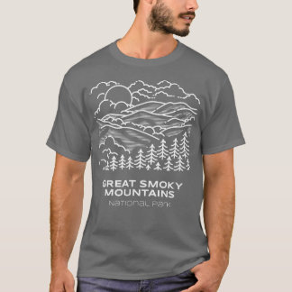 T-shirt Meilleure randonnée dans le parc national des Grea