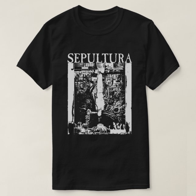 T-shirt Meilleure sépultura classique T-shirt1 (Design devant)