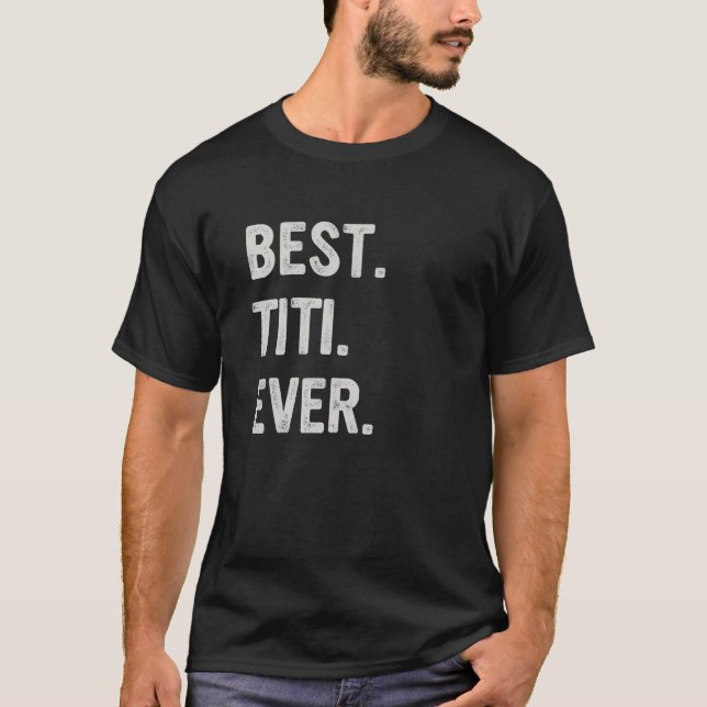 T-shirt Meilleure Titi de famille (Devant)