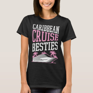 T-shirt Meilleures Amies de Croisière Caraïbes Vêtements A