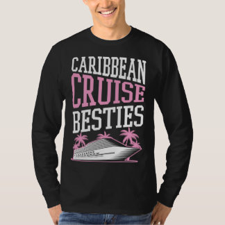 T-shirt Meilleures Amies de Croisière Caraïbes Vêtements A