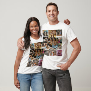 T-shirt Meilleures Amies Pour Toujours 11 Collage Photo Am