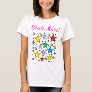 T-shirt Meilleures demoiselles d'honneur funky pour la mar