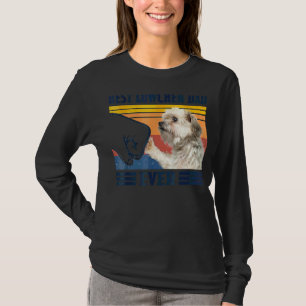 T-shirt Meilleures Fêtes des pères de chiens pour papa de
