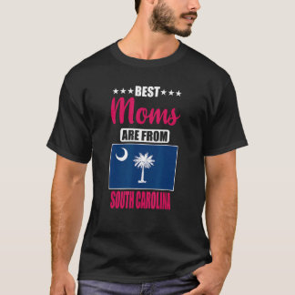 T-shirt Meilleures mamans de Caroline du Sud