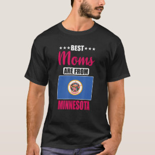 T-shirt Meilleures mamans du Minnesota