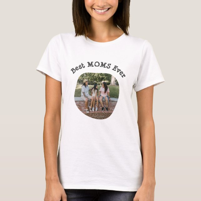 T-shirt Meilleures mamans jamais Lesbienne Maman Lesbienne (Devant)