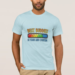 T-shirt Meilleurs amis 50 ans et plus