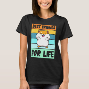 T-shirt Meilleurs Amis De La Vie Cute Hamster Pet