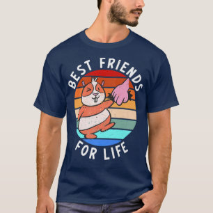 T-shirt Meilleurs Amis de la vie mignon porc Guinée