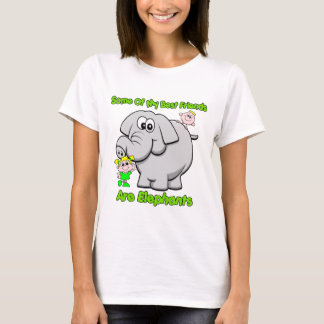 T-shirt Meilleurs amis d'éléphant