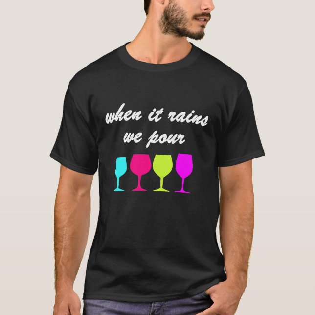 T-shirt Meilleurs Amis Ensemble Amitié Aimer Vin et C (Devant)