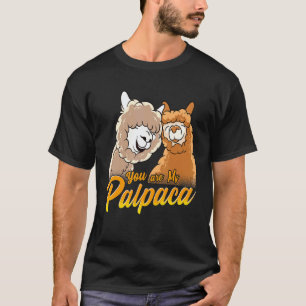 T-shirt Meilleurs amis lama copains jeu de mots parodie
