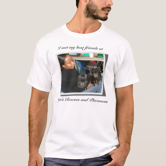 T-shirt Meilleurs amis - Niambi (Devant)