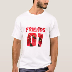 T-shirt Meilleurs amis pour 3 - amis