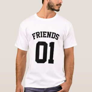 T-shirt Meilleurs amis Pour 3 - amis 01
