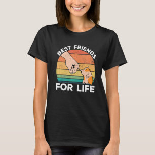 T-shirt Meilleurs Amis Pour La Vie Hamster Propriétaire An
