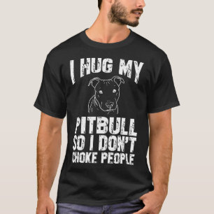 T-shirt Meilleurs Cadeaux Pour Amateurs de Chiens Je Serre
