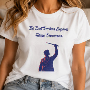 T-shirt Meilleurs enseignants autonomisent les futurs déco