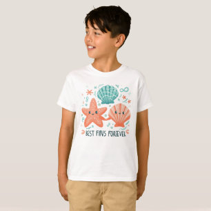 T-shirt Meilleurs nageoires pour toujours T-Shirt, Étoile 