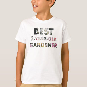 T-shirt Meilleurs Roses de jardiniers de 5 ans (© Mira)