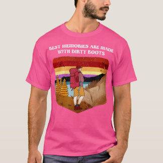 T-shirt Meilleurs Souvenirs Fabriqués Sur Des Bottes Sale