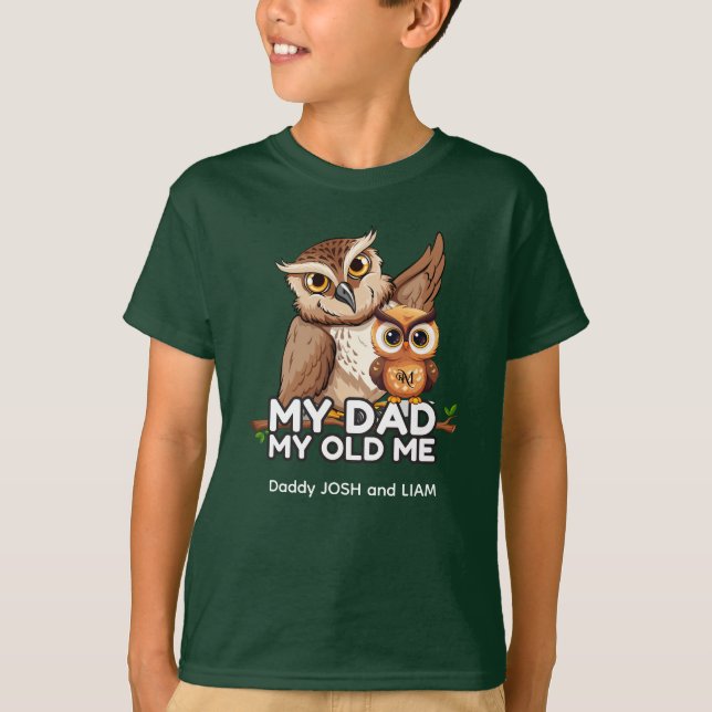 T - Shirt : Mein Vater Mein Altes Ich (grün) (Vorderseite)