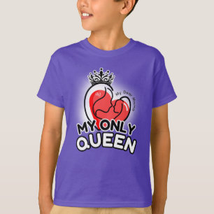 T - Shirt: Meine einzige Königin (lila) T-Shirt