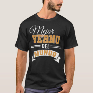 T-shirt Mejor Yerno Del Mundo Espagnol meilleur fils de dr