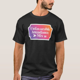 T-shirt Mélange de présence défavorable