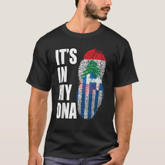 T-shirt Mélanger l'ADN Héritage Drapeau T Chemise