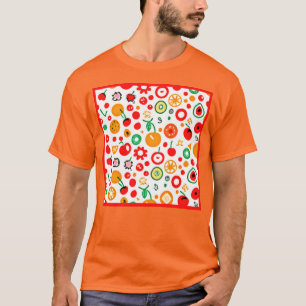 T-shirt Mélanges de Motifs de fruits. Commandez dès mainte
