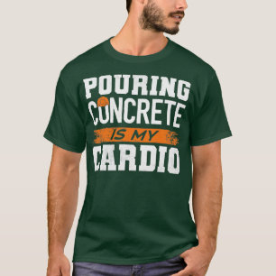 T-shirt Mélangeur De Finisseur De Béton Versant Du Béton E