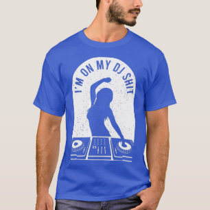 T-shirt Mélangeur de mèmes de jockey pour femme Cool Deeja