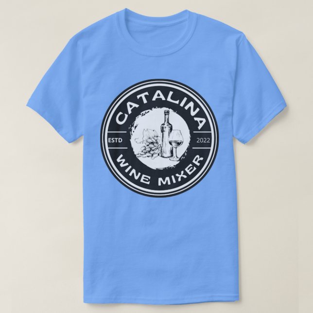 T-shirt Mélangeur de vin Catalina3 (Design devant)
