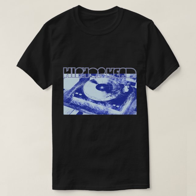 T-shirt Mélangeur tête HipHop (Design devant)