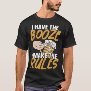T-shirt Mélangiste Garrot J'Ai La Booze Je Fais Le R