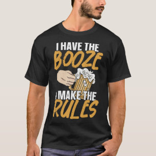 T-shirt Mélangiste Garrot J'Ai La Booze Je Fais Le R