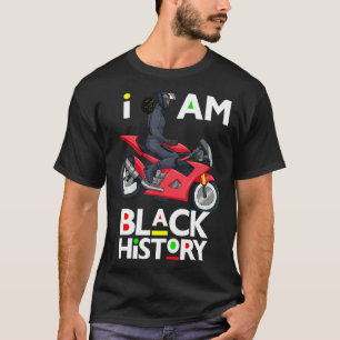 T-shirt Melanin Bike Rider Black Queen Femmes Motorcycle B