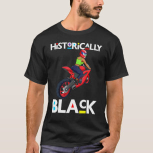 T-shirt Melanin Bike Rider Black Queen Femmes Motorcycle B