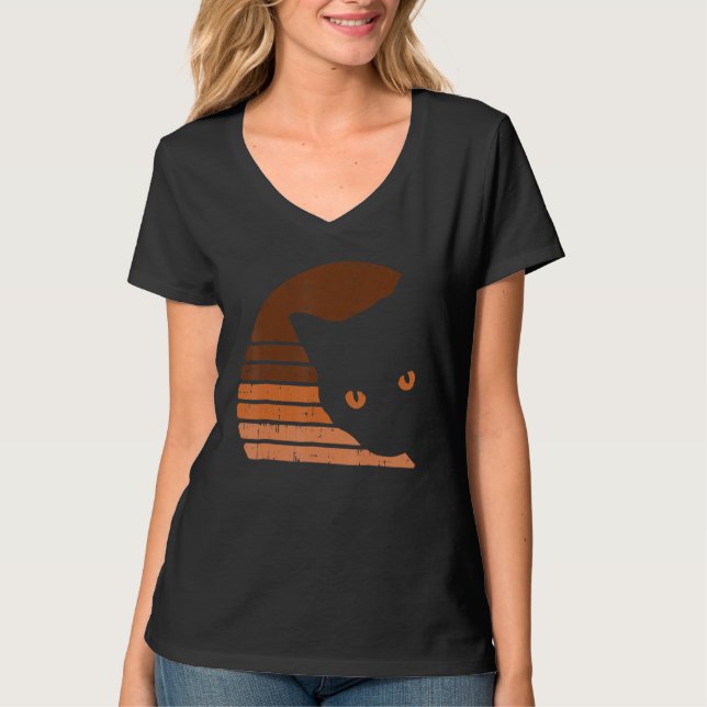 T-shirt Melanin Cat Black History Month Retro BLM African  (Devant)