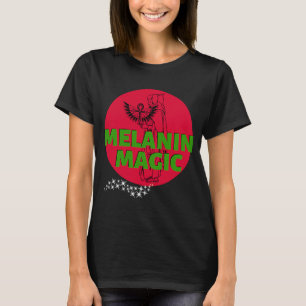 T-shirt Melanin Magie Occulte Science Allah 7 Maure