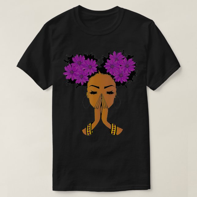 T-shirt Melanin Poppin Histoire noire Femmes Plus Taille 2 (Design devant)