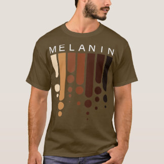 T-shirt Melanin Pride Noir