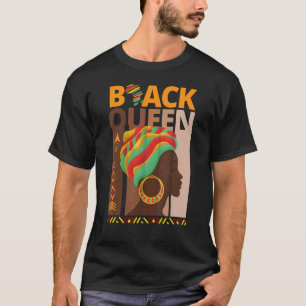 T-shirt Melanin Queen African American Strong Black Natura