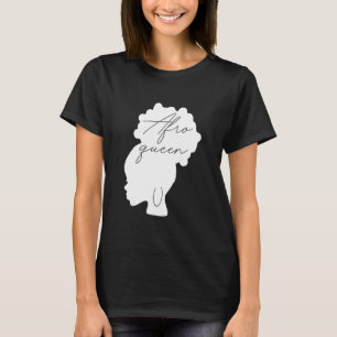 T-shirt Melanin Queen Afro Queen