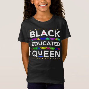 T-Shirt Melanin Queen - Mois de l'histoire des Noirs Afric